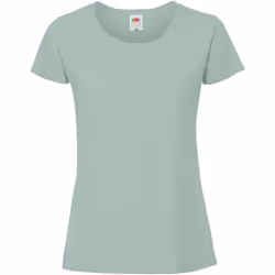Fruit Of The Loom -T-Shirt - Femmes (Vert de gris)