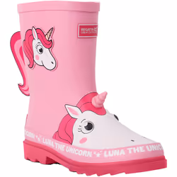 Regatta - Bottes de pluie MUDPLAY - Enfant (Rose)