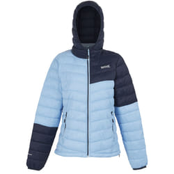 Regatta - Veste à capuche HILLPACK - Femme (Bleu ciel / Bleu marine)