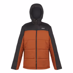 Regatta - Veste matelassée NEVADO - Homme (Orange brûlé / Cendre)