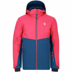 Dare 2B - Blouson de ski IMPOSE - Enfant (Rose baie / Denim sombre)
