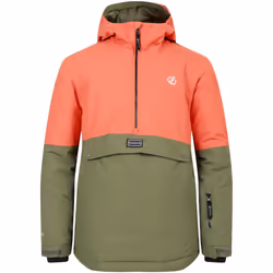Dare 2B - Blouson de ski FREEHAND - Enfant (Rouille / Vert olive)