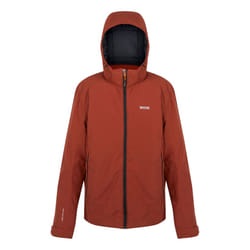Regatta - Veste imperméable FRELTON - Homme (Ocre rouge / Noir)