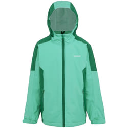 Regatta - Veste imperméable HURDLE - Enfant (Vieux vert / Forêt tropicale)