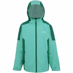 Regatta - Veste imperméable HURDLE - Enfant (Vieux vert / Forêt tropicale)