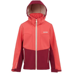 Regatta - Veste softshell HAYDENBURY - Enfant (Rouge ciel / Rouge foncé)