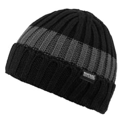 Regatta - Bonnet DAVION - Homme (Noir / Gris foncé)