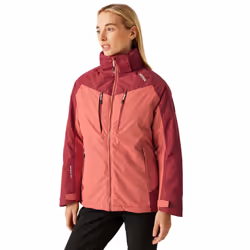 Regatta - Veste imperméable CALDERDALE - Femme (Rouge clair / Rouge foncé)