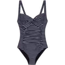 Regatta - Maillot de bain 1 pièce SAKARI - Femme (Bleu marine / Blanc)