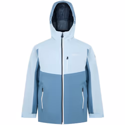 Regatta - Veste imperméable TREKKTAIN - Fille (Bleu de gris / Bleu ciel)