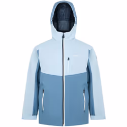 Regatta - Veste imperméable TREKKTAIN - Fille (Bleu de gris / Bleu ciel)