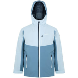 Regatta - Veste imperméable TREKKTAIN - Fille (Bleu de gris / Bleu ciel)