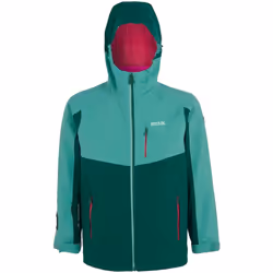 Regatta - Veste imperméable TREKKTAIN - Fille (Forêt tropicale / Vieux vert)