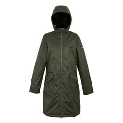 Regatta - Veste imperméable ROMINE - Femme (Kaki foncé / Noir)
