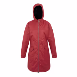 Regatta - Veste imperméable ROMINE - Femme (Rouge foncé / Noir)