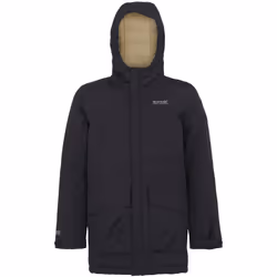 Regatta - Blouson de ski FARBANK - Enfant (Noir / Avoine)