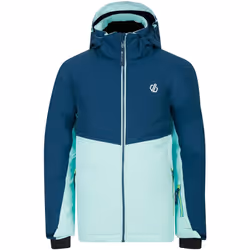 Dare 2B - Blouson de ski IMPOSE - Enfant (Denim sombre / Turquoise pâle)