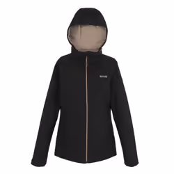 Regatta - Veste imperméable FRELTON - Femme (Noir / Taupe)