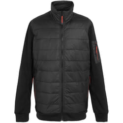 Regatta - Veste polaire COLLISTON - Homme (Noir / Ocre rouge)