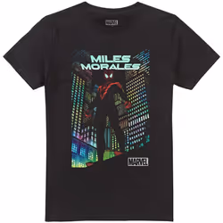 Spider-Man - T-shirt NEON CITY - Homme (Noir)