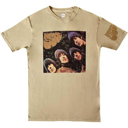 The Beatles - T-shirt RUBBER SOUL US - Adulte (Sable)