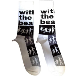 The Beatles - Chaussettes WITH THE BEATLES - Adulte (Blanc)
