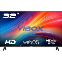 Vibox HD 32 Pouces Smart TV  WebOS  HDR10  3xHDMI 2xUSB  Dolby Audio  Contrôle gestuel  Chambre Cuisine ou Petits Espaces