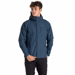 Craghoppers - Veste imperméable OSSUS - Homme (Bleu gris foncé)