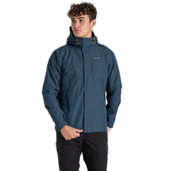 Craghoppers - Veste imperméable OSSUS - Homme (Bleu gris foncé)