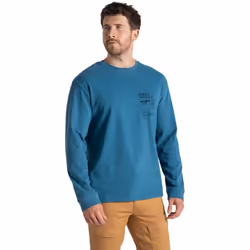 Craghoppers - T-shirt NATIONAL TRUST LIMESTONE - Homme (Bleu azur)
