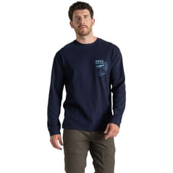 Craghoppers - T-shirt NATIONAL TRUST LIMESTONE - Homme (Bleu marine)