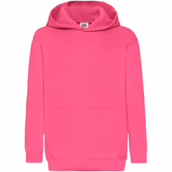 Fruit Of The Loom - Sweat à capuche - Enfant unisexe (Fuchsia)