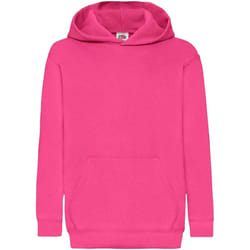 Fruit Of The Loom - Sweat à capuche - Enfant unisexe (Fuchsia)
