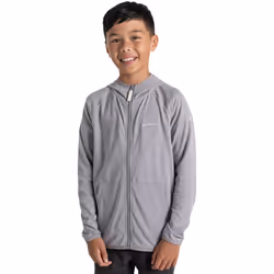Craghoppers - Veste à capuche FREY - Enfant (Gris clair chiné)