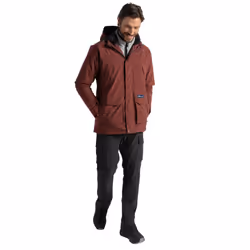 Craghoppers - Veste imperméable BUDI - Homme (Rouge axinite)