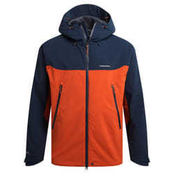 Craghoppers - Veste imperméable DIGGORY - Homme (Bleu marine / Rouge orangé)