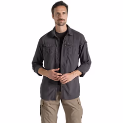 Craghoppers - Chemise ADVENTURE - Homme (Poivre noir)