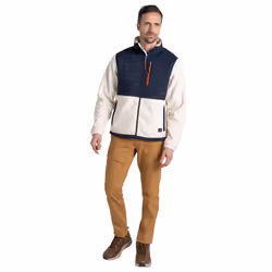 Craghoppers - Veste hybride MONTADALE - Homme (Écru / Bleu marine)