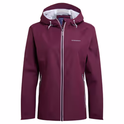 Craghoppers - Veste imperméable BRIELLE - Femme (Betterave)