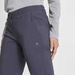 Craghoppers - Pantalon de randonnée KIWI PRO - Femme (Gris foncé)