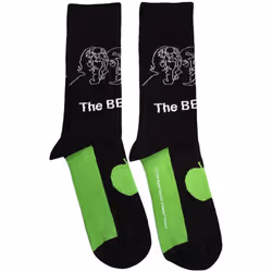 The Beatles - Chaussettes WHITE ALBUM - Adulte (Noir / Vert)
