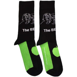The Beatles - Chaussettes WHITE ALBUM - Adulte (Noir / Vert)