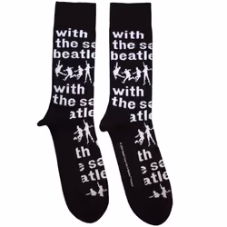 The Beatles - Chaussettes WITH THE BEATLES - Adulte (Noir)