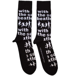 The Beatles - Chaussettes WITH THE BEATLES - Adulte (Noir)