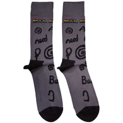 The Beatles - Chaussettes MAGICAL MYSTERY TOUR ALL YOU NEED IS LOVE - Adulte (Gris charbon)