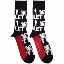 The Beatles - Chaussettes LET IT BE - Adulte (Noir)
