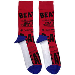 The Beatles - Chaussettes - Adulte (Rouge)