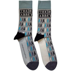 The Beatles - Chaussettes ABBEY ROAD COLOURS CROSSING - Adulte (Gris)