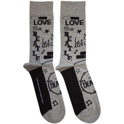 The Beatles - Chaussettes CAVERN - Adulte (Gris)