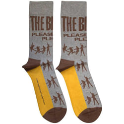The Beatles - Chaussettes PLEASE PLEASE ME - Adulte (Gris)
